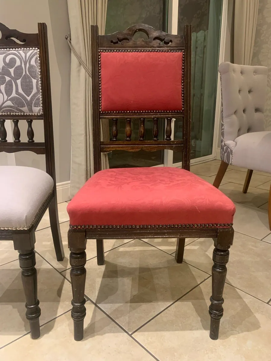 Antique Dining Chairs - Image 1