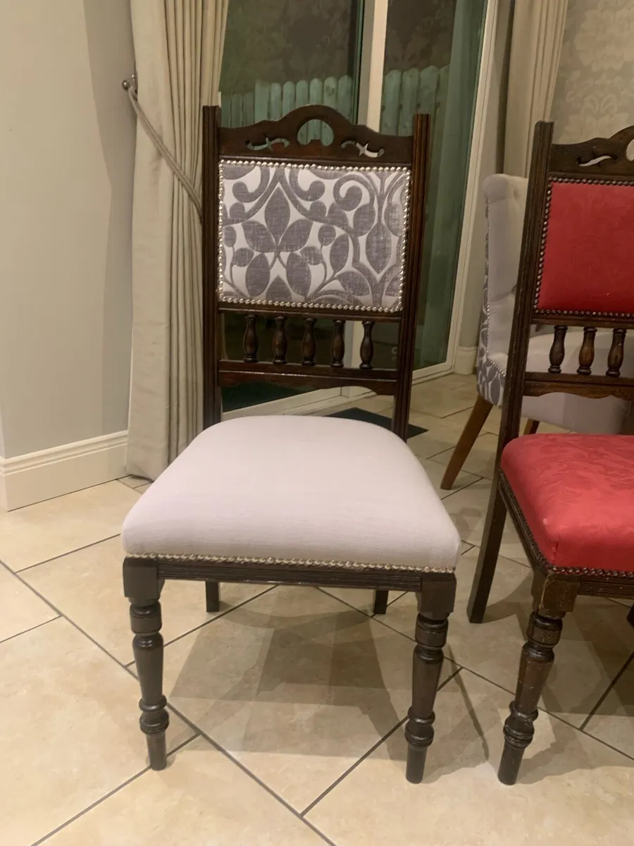 Antique Dining Chairs - Image 2