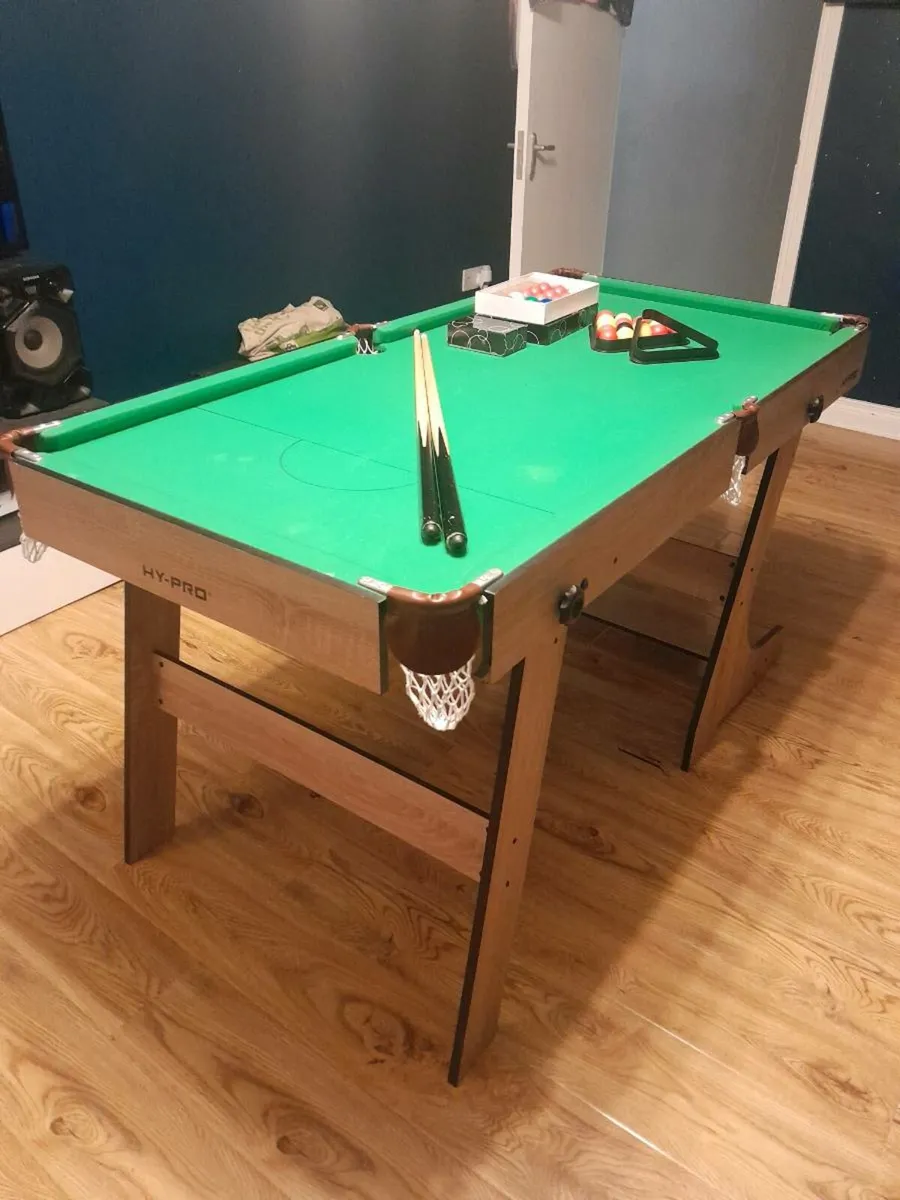 5ft pool / snooker table - Image 3