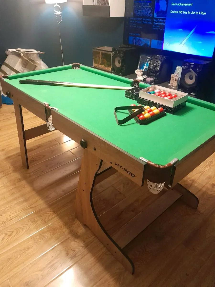 5ft pool / snooker table - Image 4
