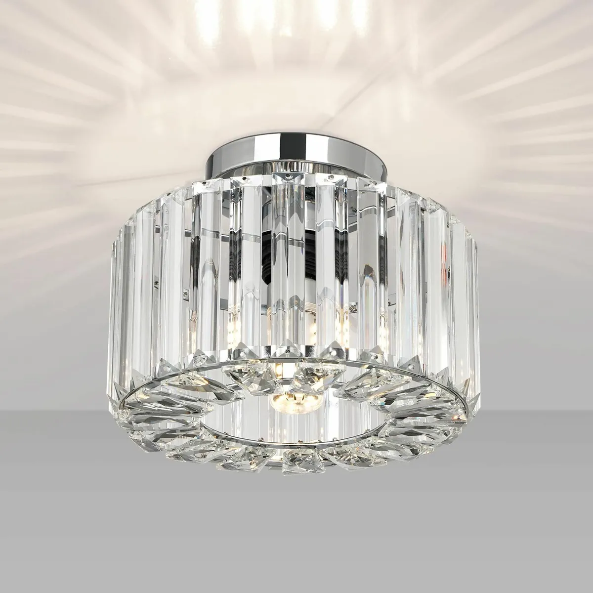 Crystal Ceiling Light - Easric Modern Lights Livin - Image 1