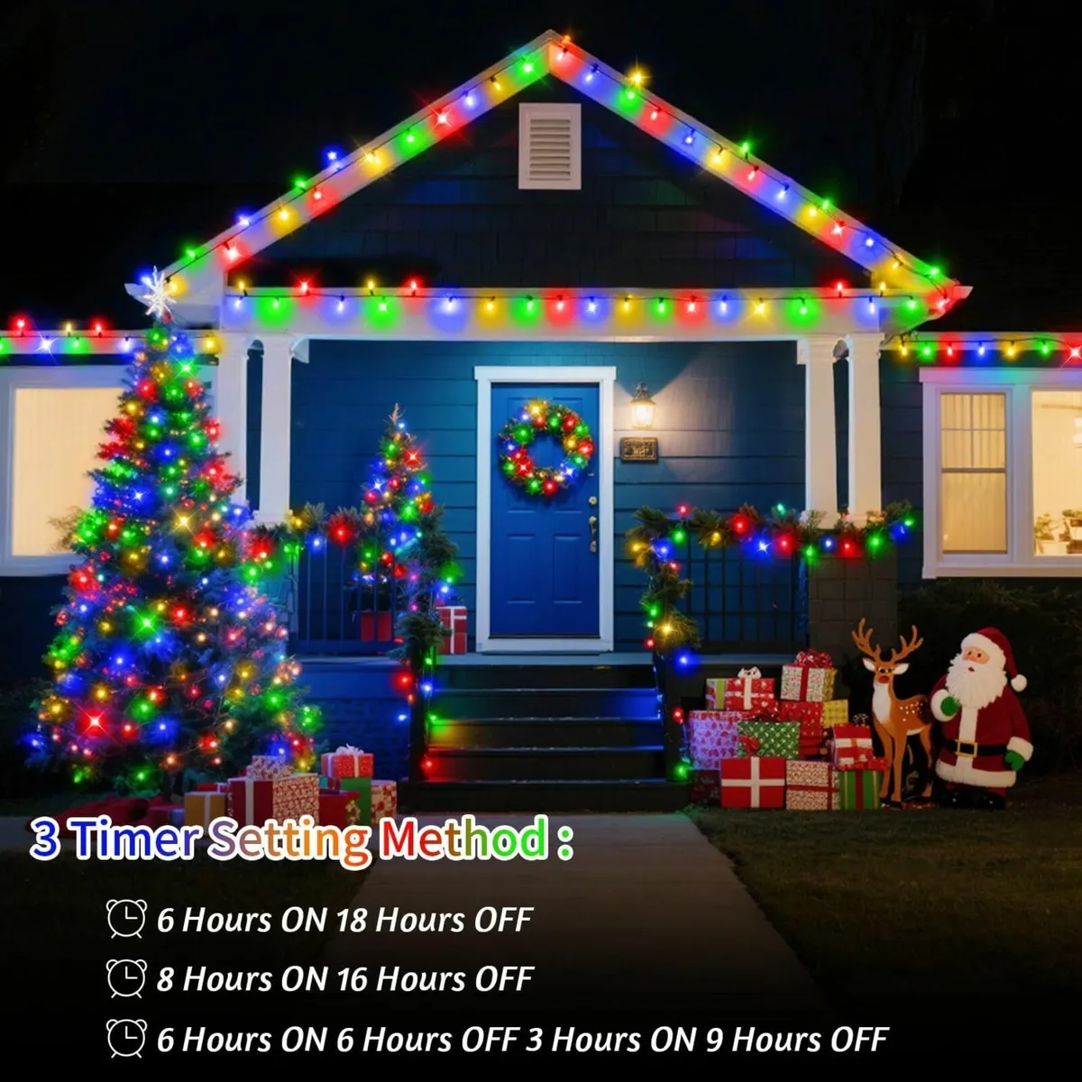 120M 1000 LED Fairy Lights Outdoor Super Long Chri - Image 2