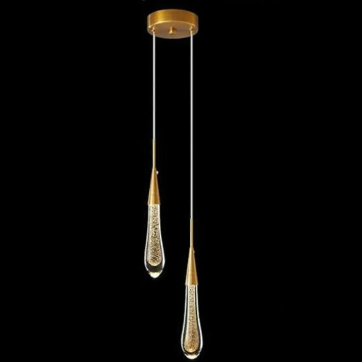 Modern Pendant Light 2-Light Kitchen Island Lighti - Image 1
