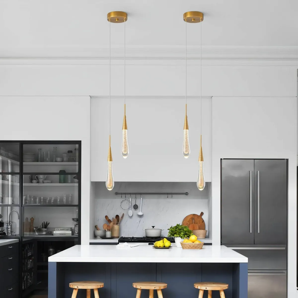 Modern Pendant Light 2-Light Kitchen Island Lighti - Image 2