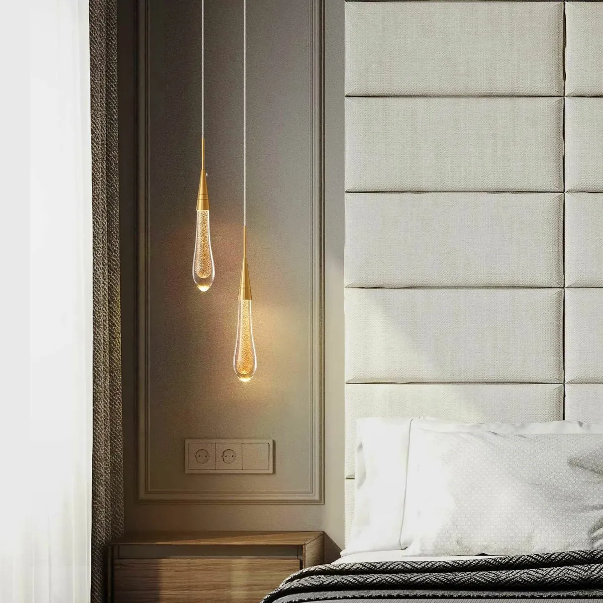 Modern Pendant Light 2-Light Kitchen Island Lighti - Image 4