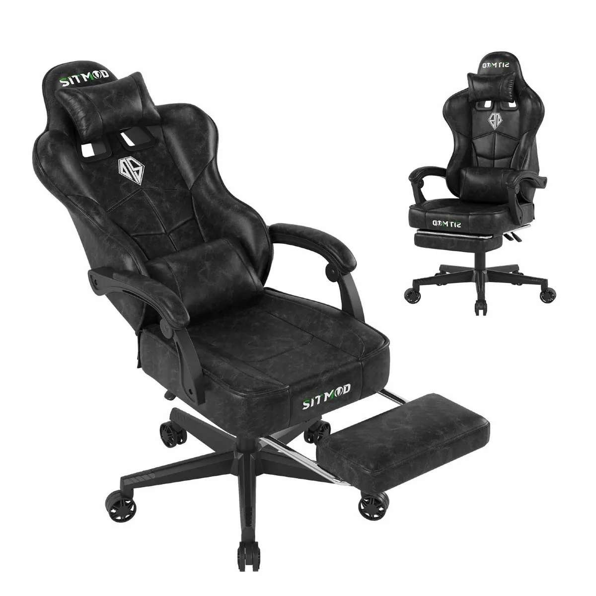 Gaming Chair Footrest-Video Desk Computer Ergonomi - Image 1