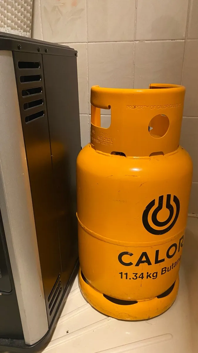 Portable gas heater, with 2 gas cylinders - Image 4