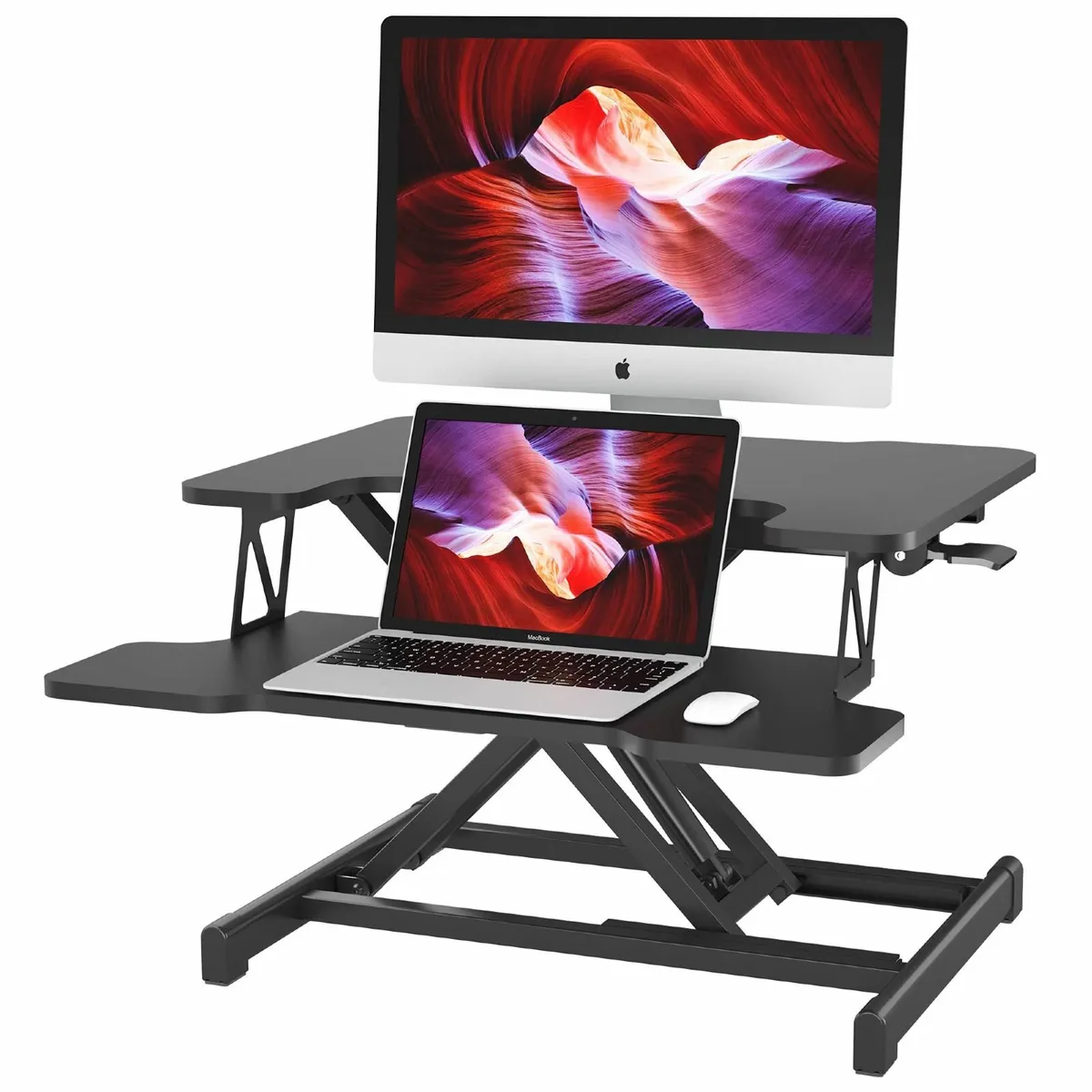 Standing Desk Converter 55cm Height Adjustable Ris - Image 3