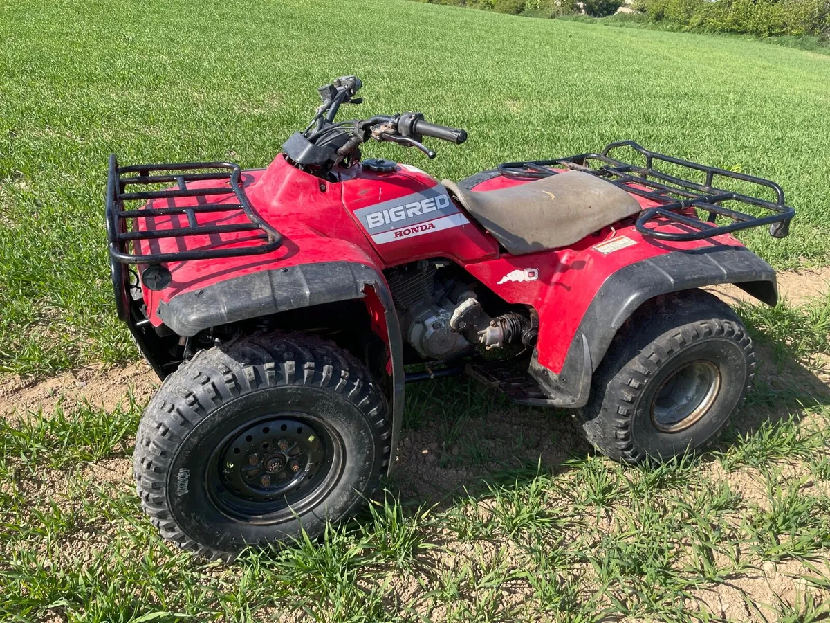 Honda Big Red Quad Bike - Image 2