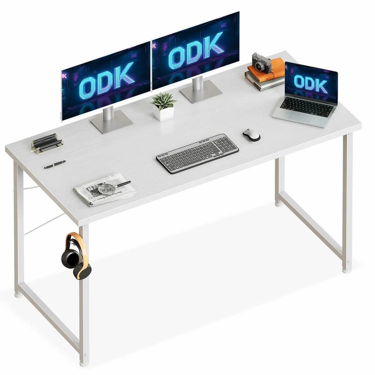 120×48 cm Desk Small Computer for Home Office Stud - Image 1