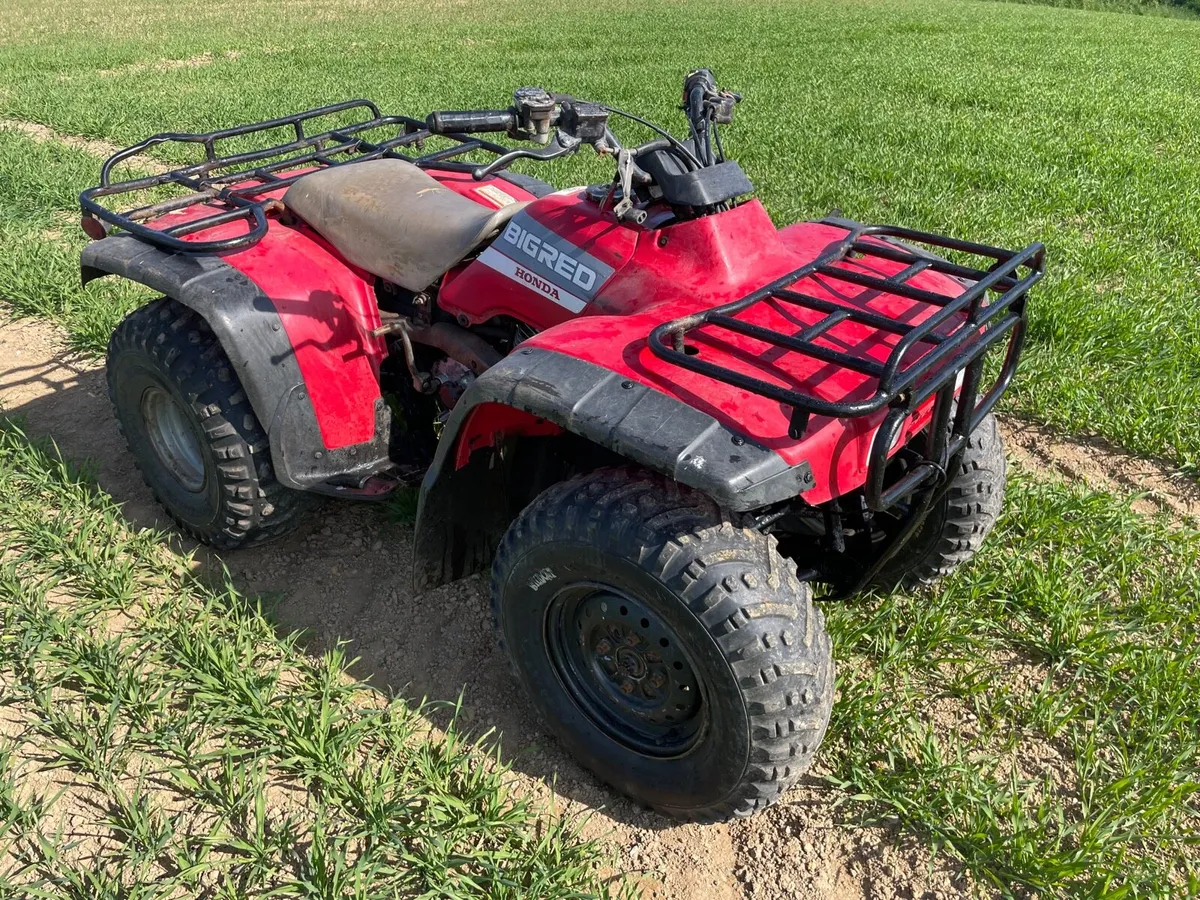 Honda Big Red Quad Bike - Image 4