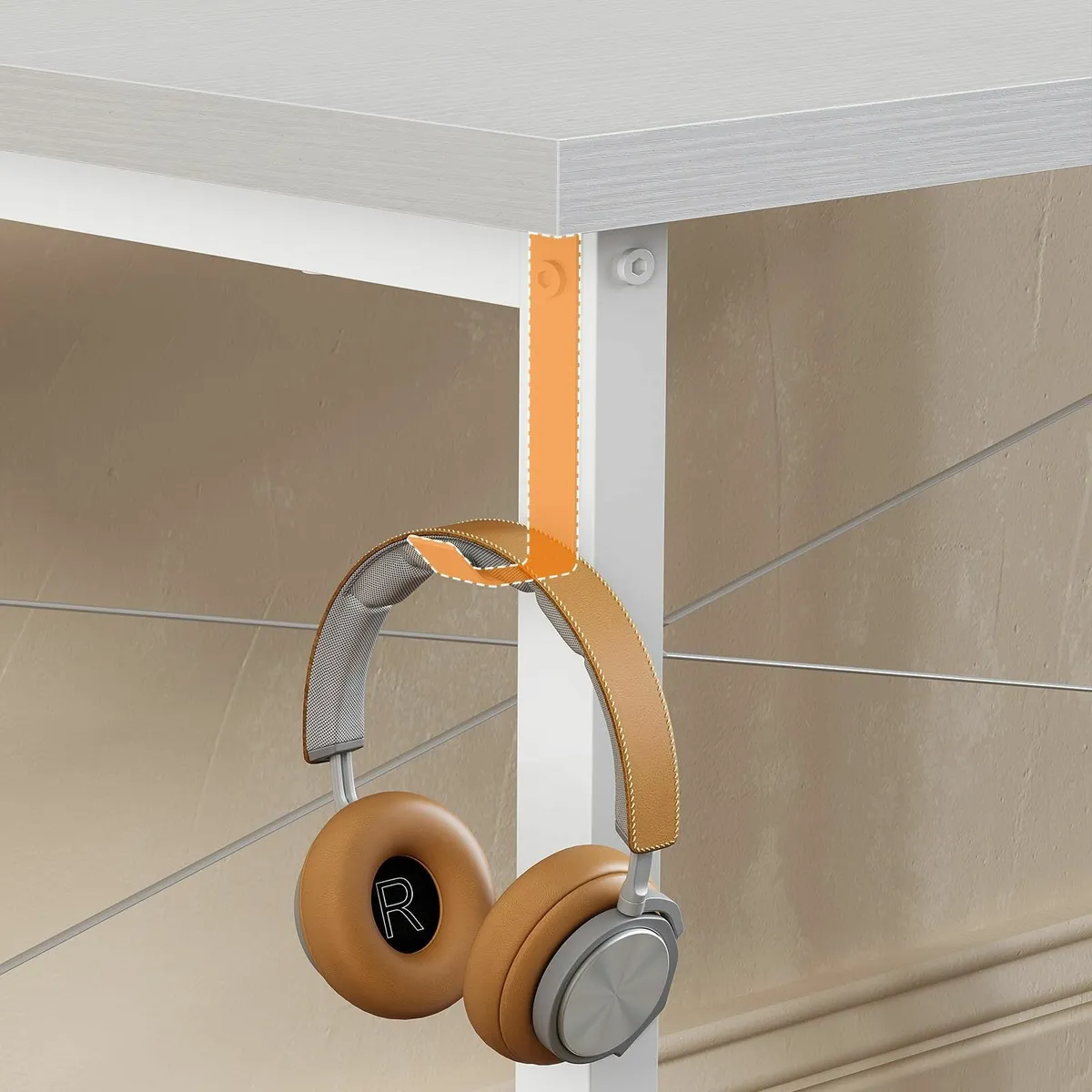 120×48 cm Desk Small Computer for Home Office Stud - Image 4