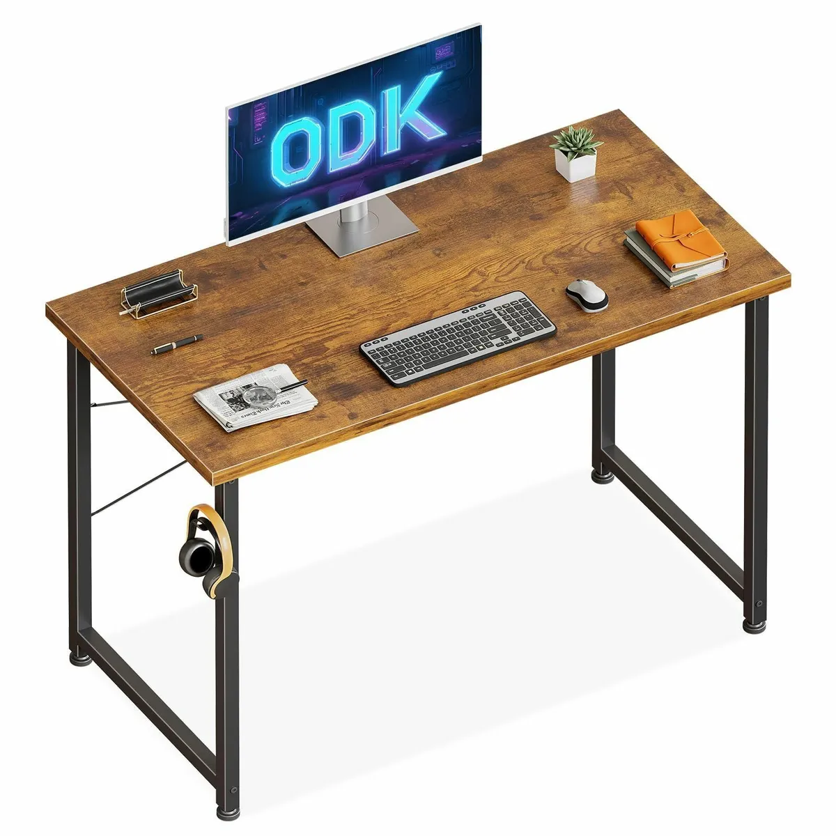 100×48 cm Desk Small Computer for Home Office Stud - Image 1
