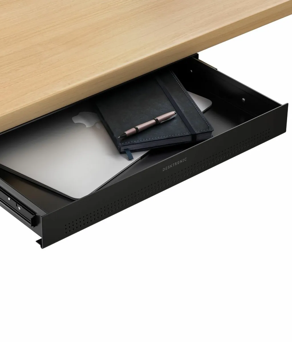 Hidden Organizer Under-Desk Storage Drawer - Easy - Image 1