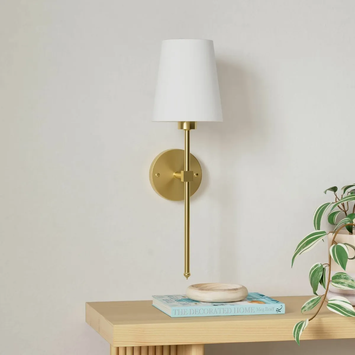 Battery Operated Wall Sconce Set of 2 Rechargeable - Image 2
