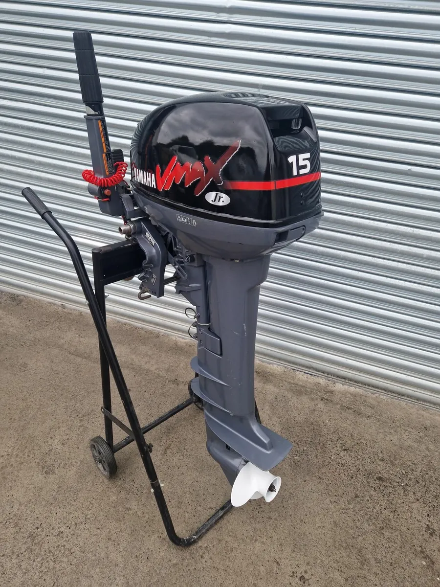 2015 Yamaha 15hp 2-stroke L-shaft - Image 2