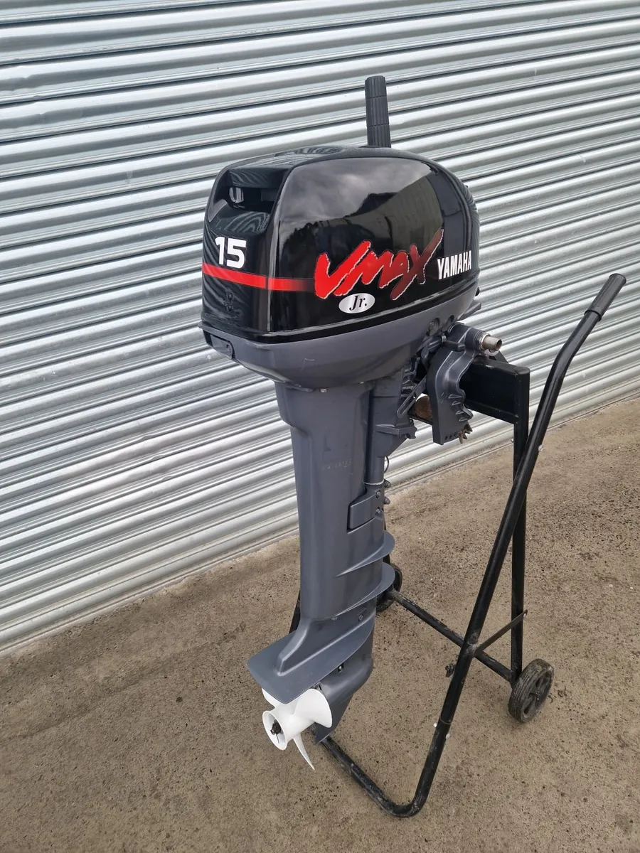 2015 Yamaha 15hp 2-stroke L-shaft - Image 4
