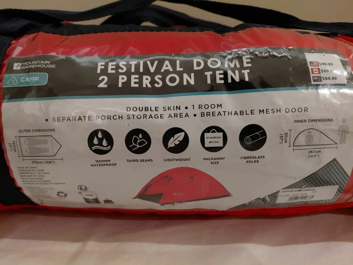 Festival/ Hiking Tents - Image 2