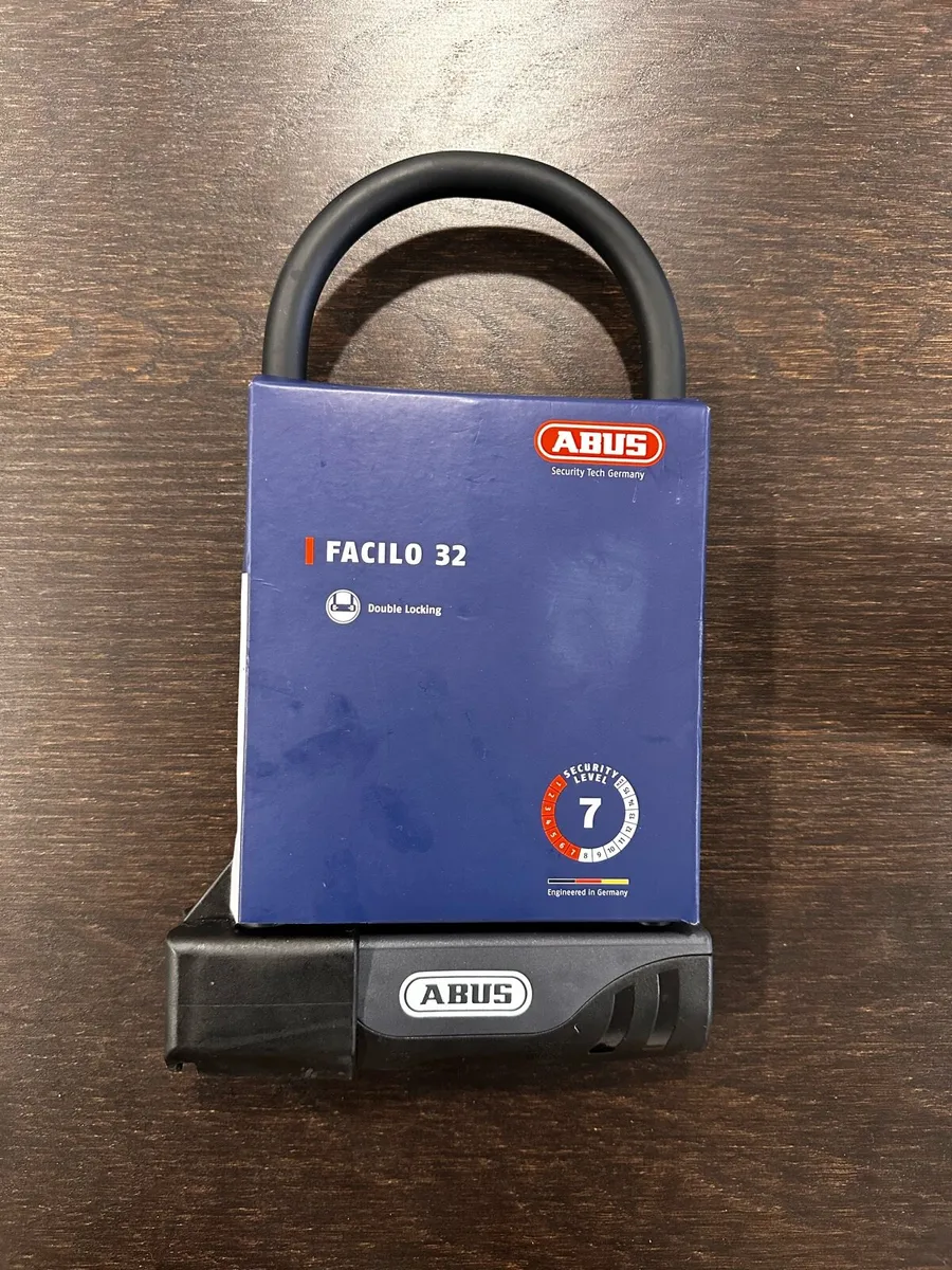 ABUS Facilio 32 bike lock (brand new in the packet - Image 1
