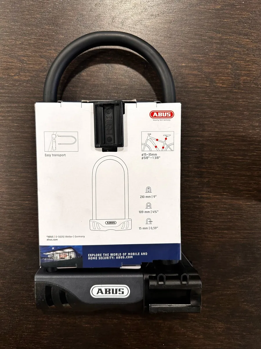 ABUS Facilio 32 bike lock (brand new in the packet - Image 2