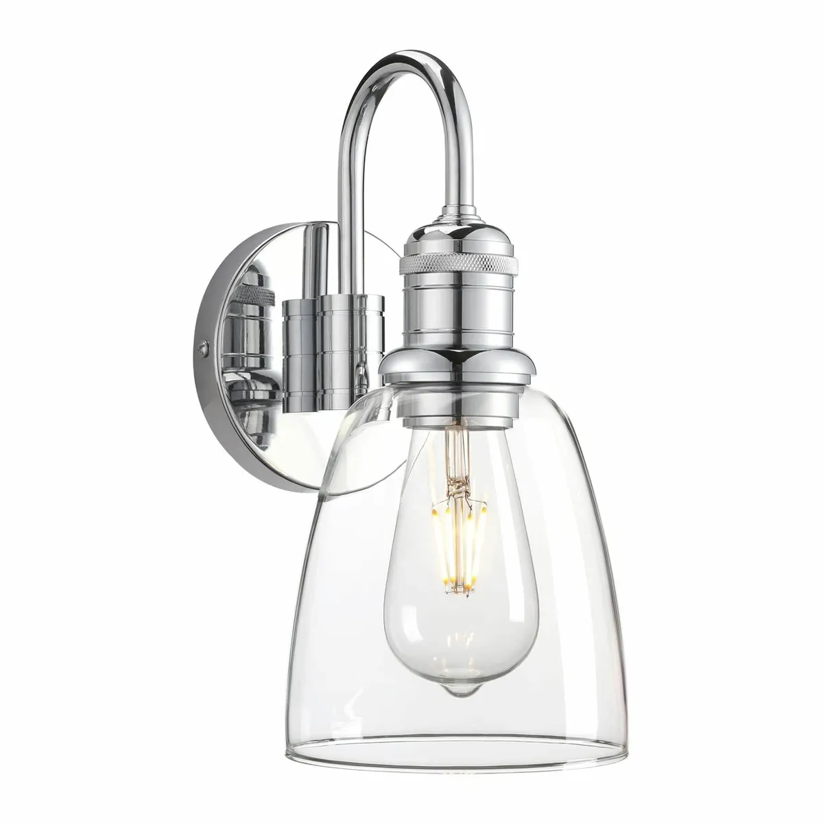 Lighting Modern Vintage Industrial Bell Sconce Wal - Image 3