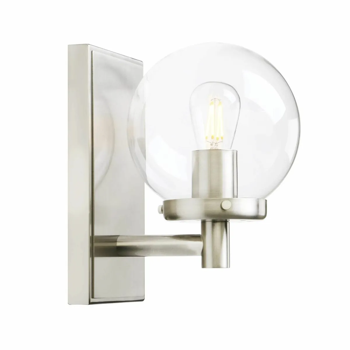 Industrial Glass Wall Sconce Lighting Globe Up/Dow - Image 1