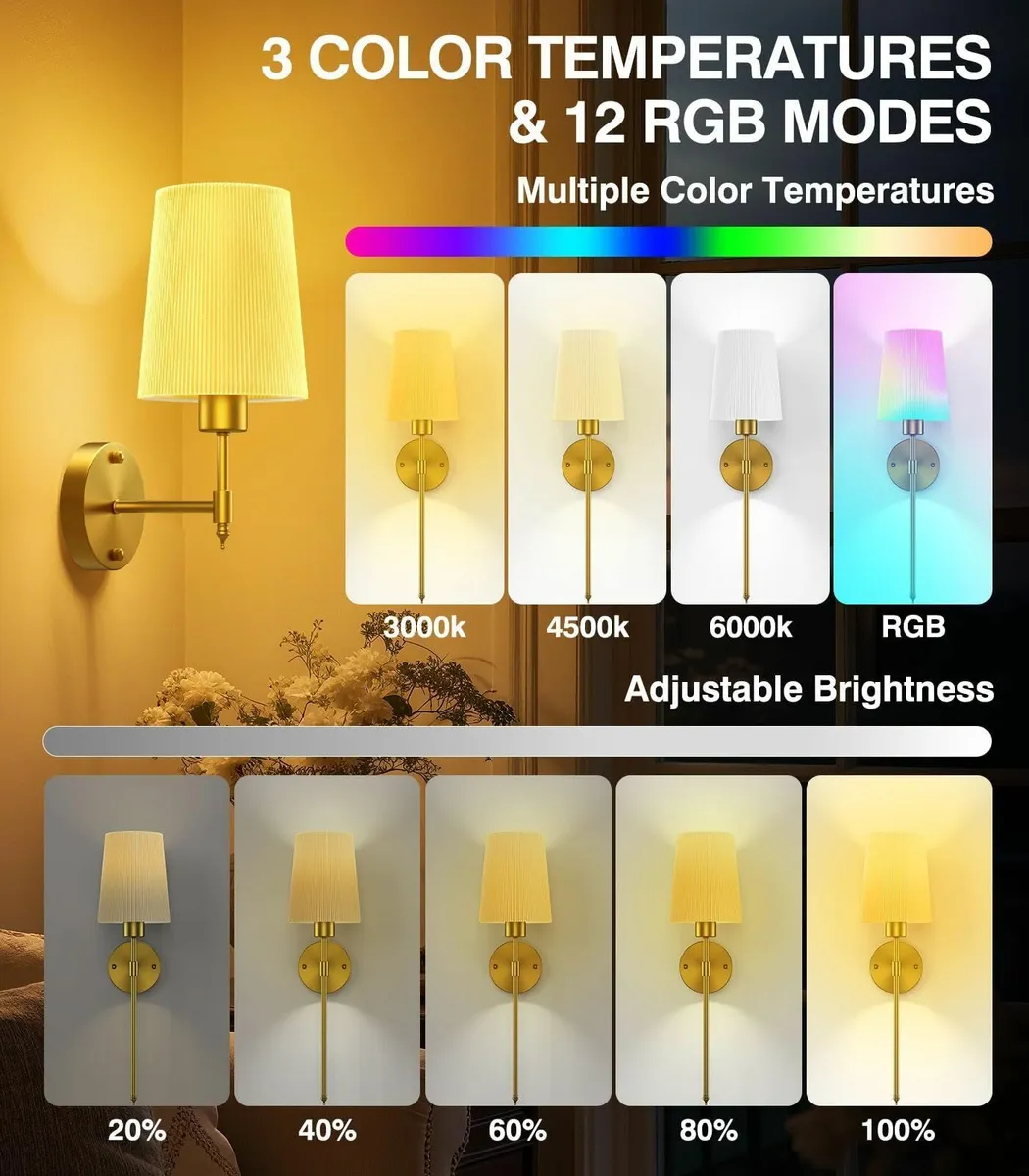 Orbecco Battery Operated Wall Light Rechargable 10 - Image 3