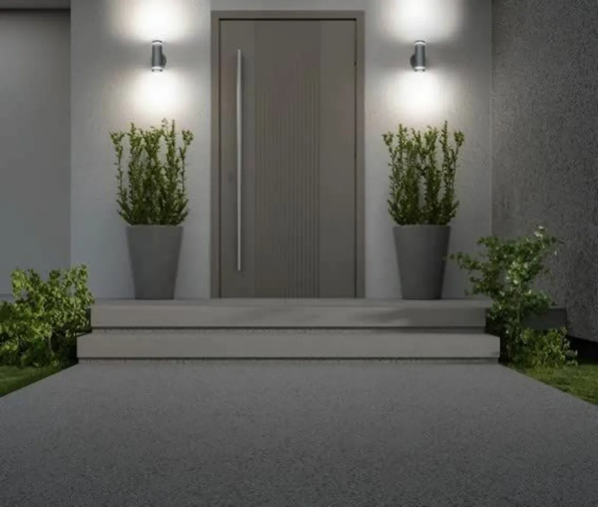 4lite Marinus Outdoor Up Down Wall Light (Anthraci - Image 2