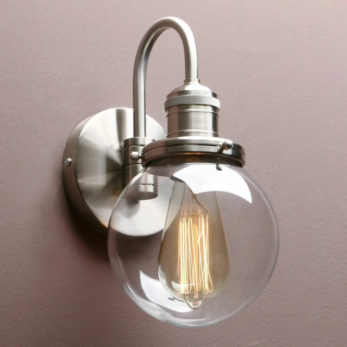 Yosoan Lighting Modern Vintage Industrial Globe Sc - Image 3