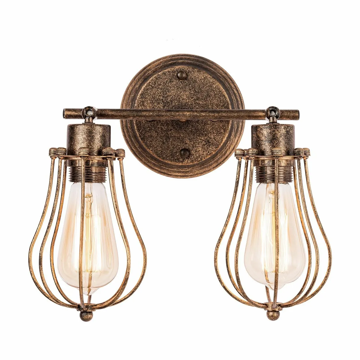 Luling Industrial Wall Sconce Rustic Loft Antique - Image 1
