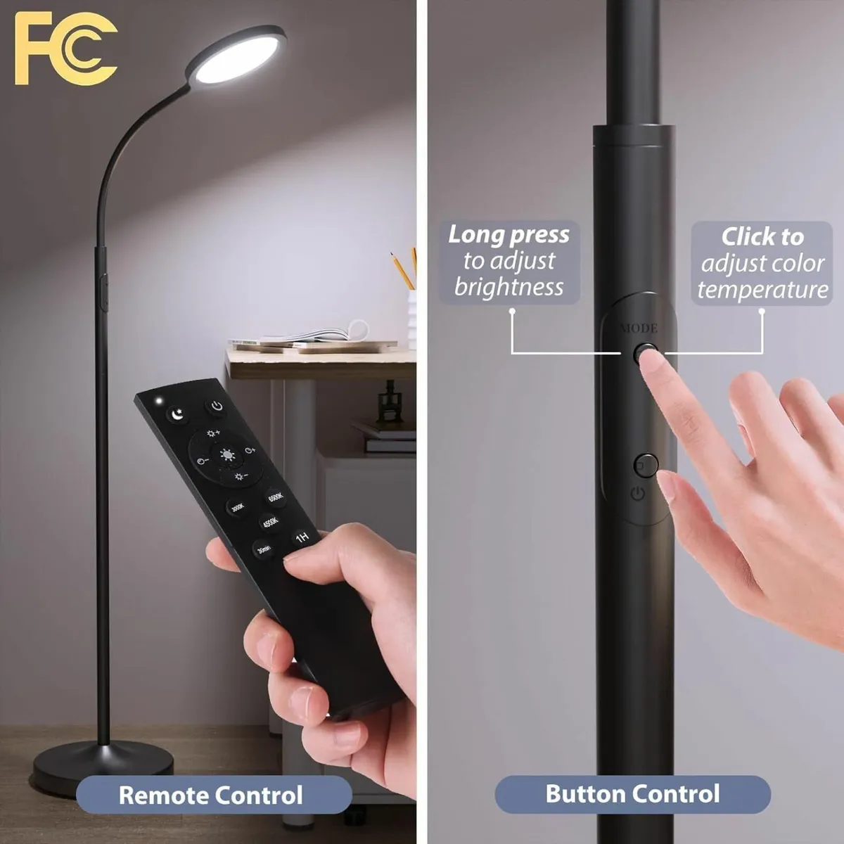 Keepsmile Floor LampSuper Bright Dimmable LED Lamp - Image 3