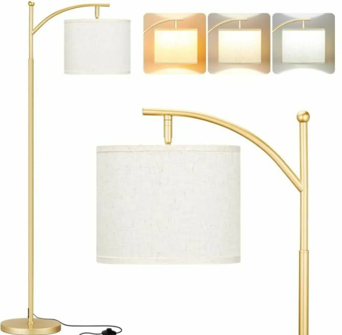 Floor Lamps for Living Room 3 Color Temperatures A - Image 1