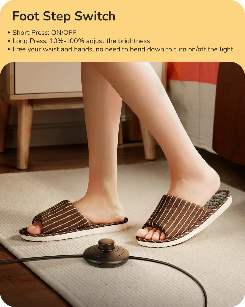 LED Floor Lamp 146cm Minimalist Dimmable Standing - Image 2