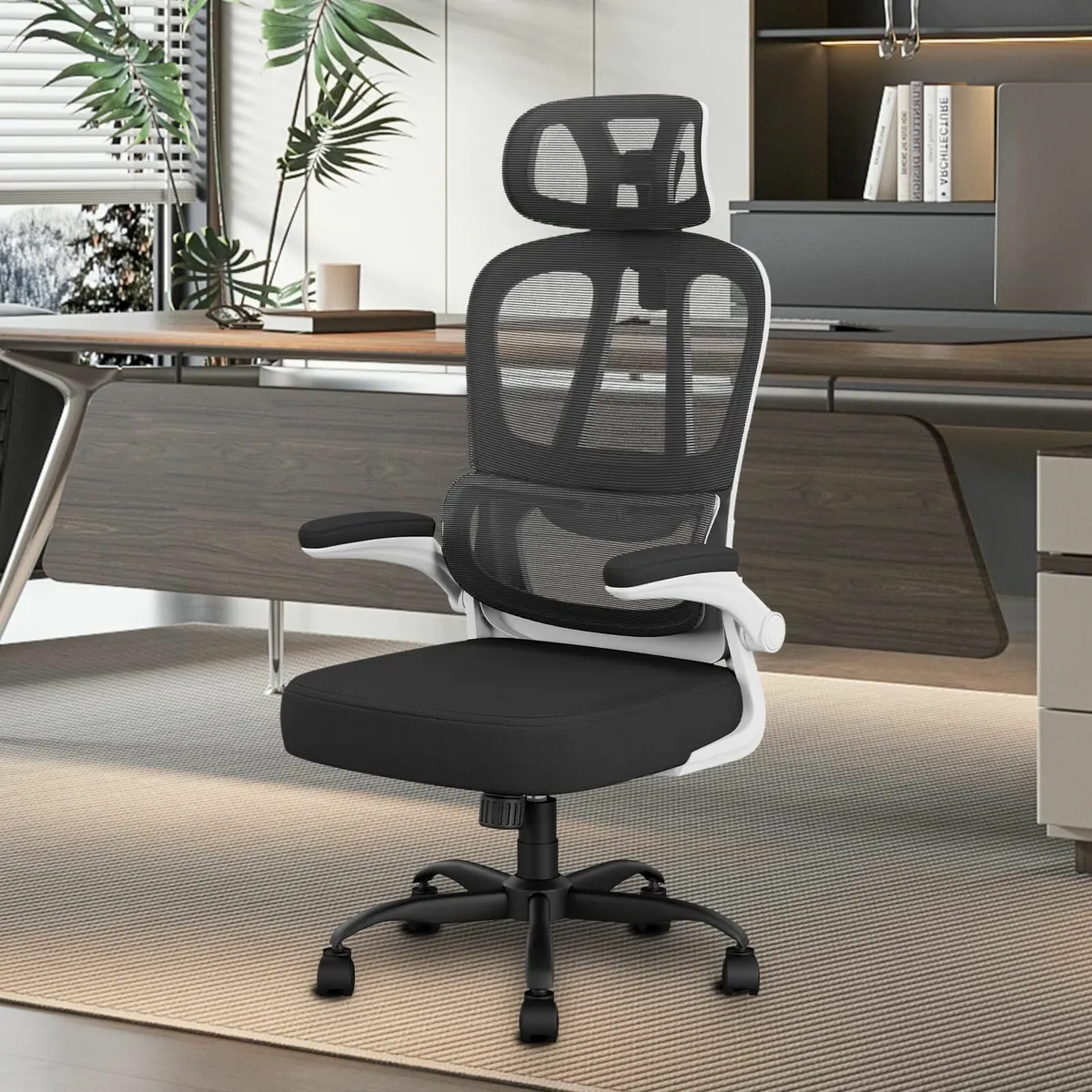 Desk Chair Ergonomic Office for Home Computer Chai - Image 2