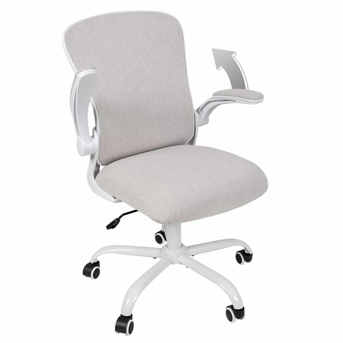 Office Chair Flip-up Armrest Ergonomic Desk Comput - Image 1