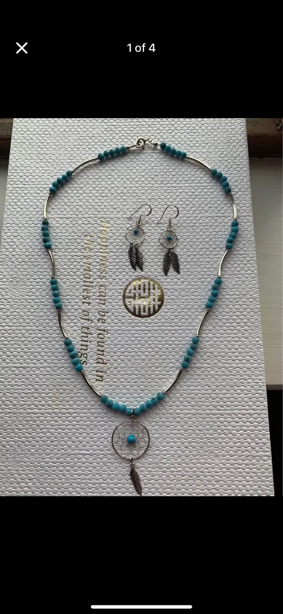 Necklace + Earrings - Image 1