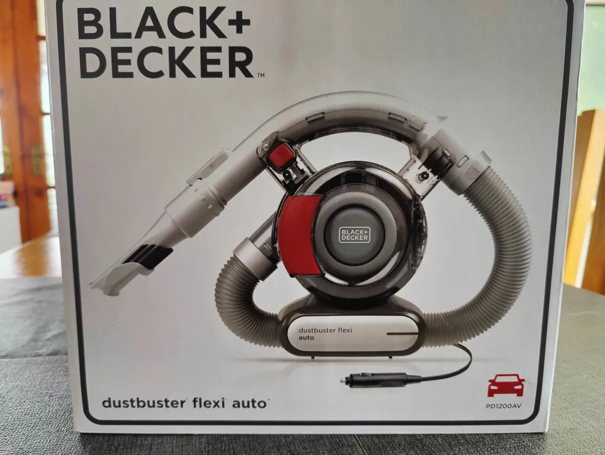 Black & Decker 12V Dustbuster Flexi Car Vacuum - Image 1
