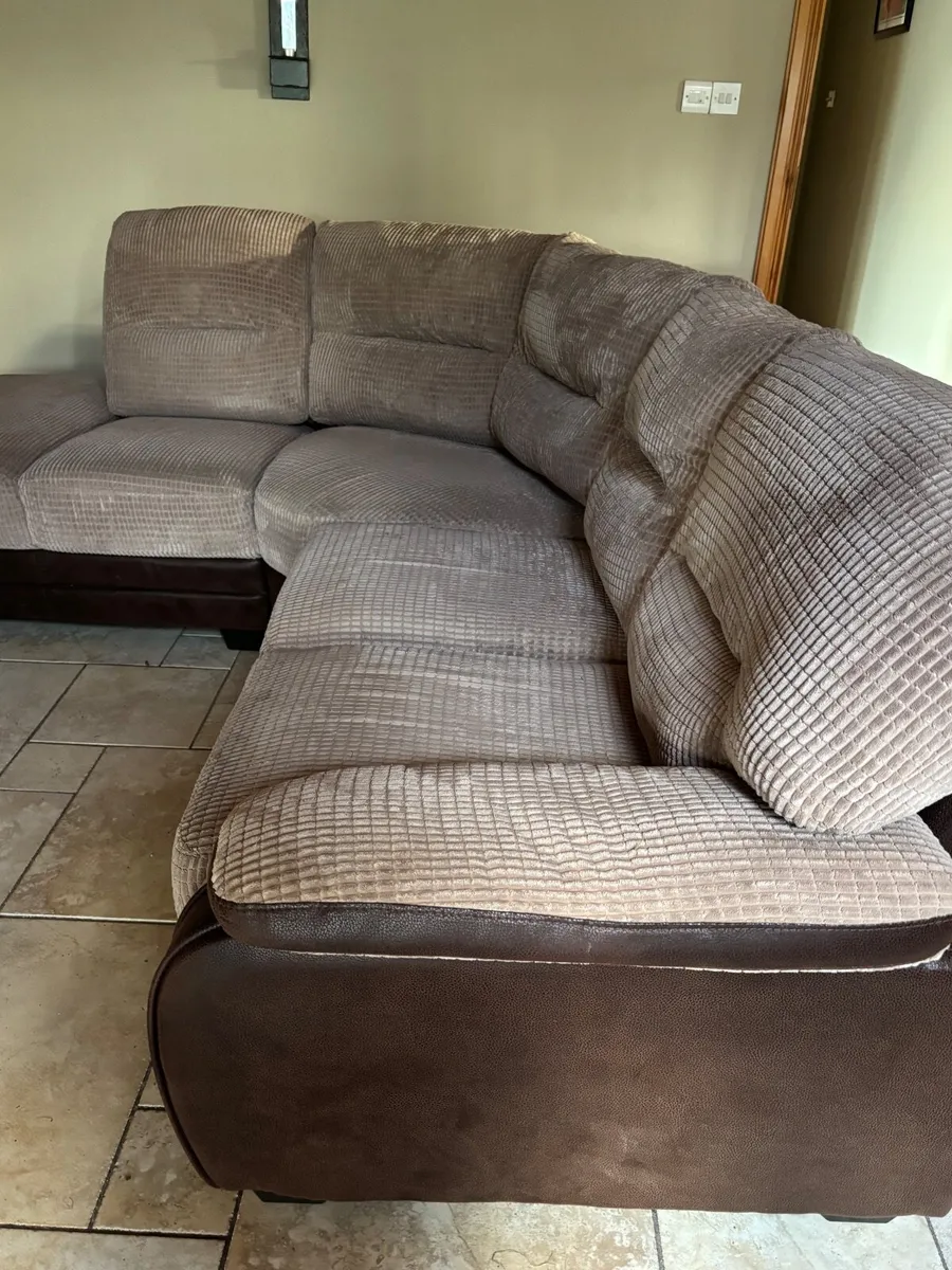 Corner sitting room couch