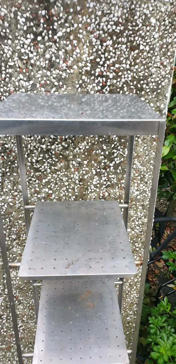 IkEA steel kitchen/shed/ bathroom  shelf - Image 2