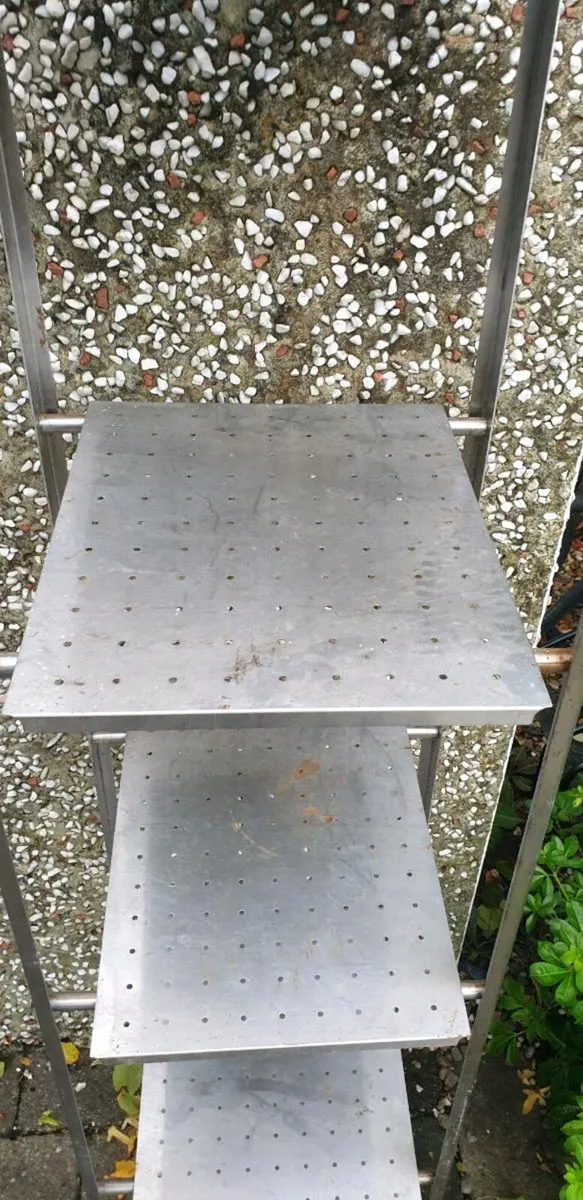 IkEA steel kitchen/shed/ bathroom  shelf - Image 3