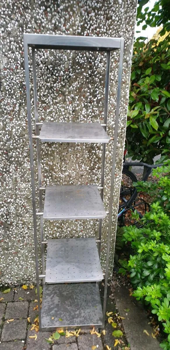 IkEA steel kitchen/shed/ bathroom  shelf - Image 4