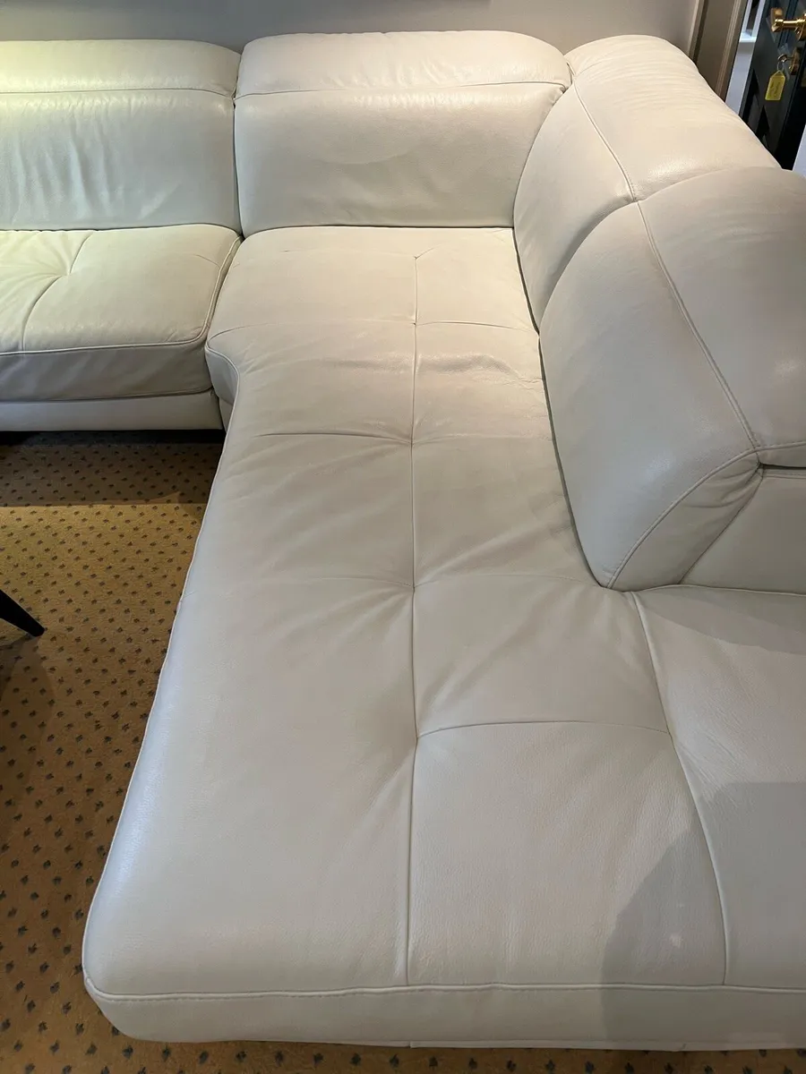 Leather corner sofa Natuzzi - Image 3