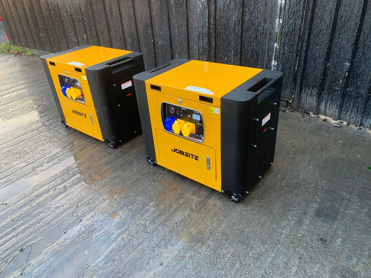 Brand New Jobsite Generators - Single Phase - Image 3