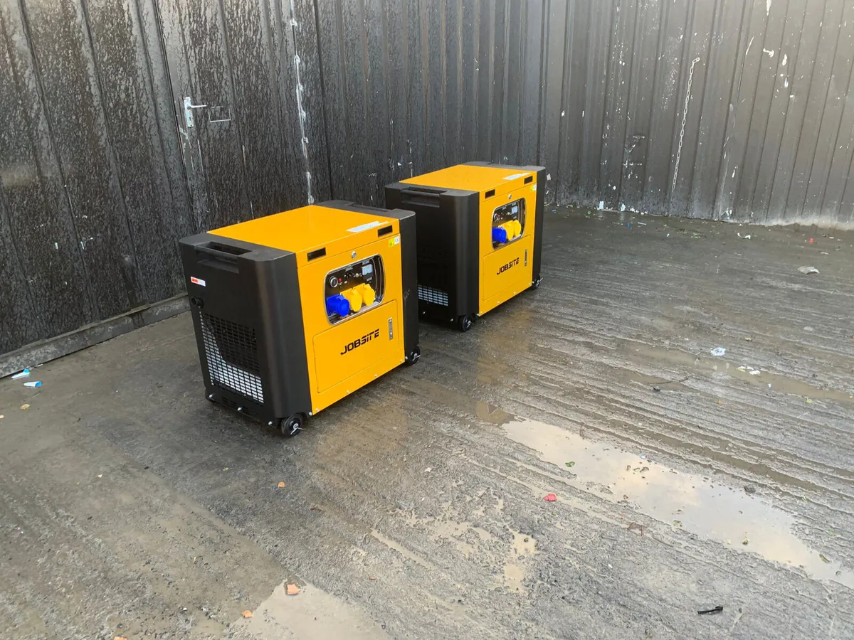 Brand New Jobsite Generators - Single Phase - Image 1