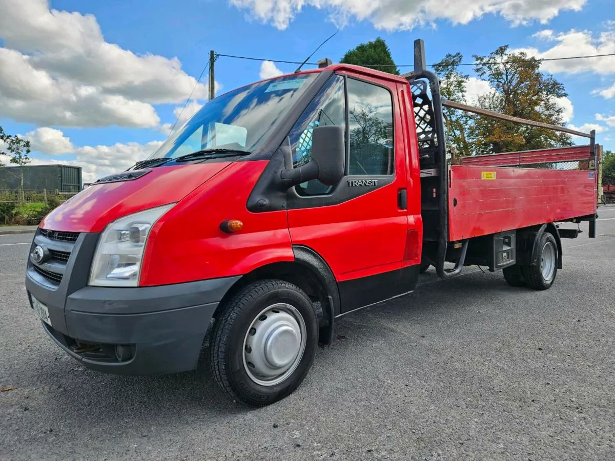 11 FORD TRANSIT DROPSIDE WITH TAIL LIFT - Image 1