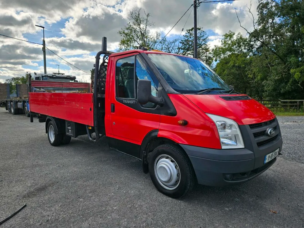 11 FORD TRANSIT DROPSIDE WITH TAIL LIFT - Image 2