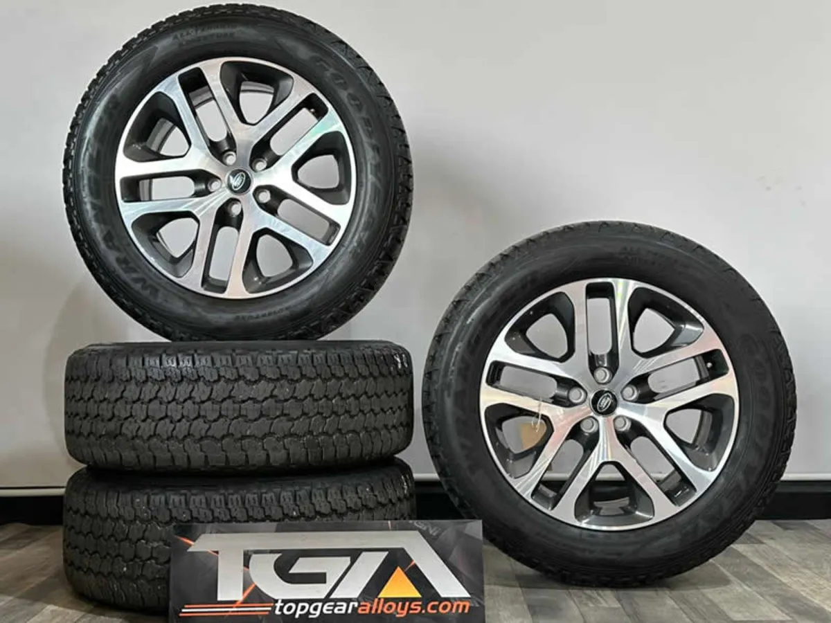 20" GENUINE LAND ROVER DEFENDER 5095 & GOODYEARS - Image 1