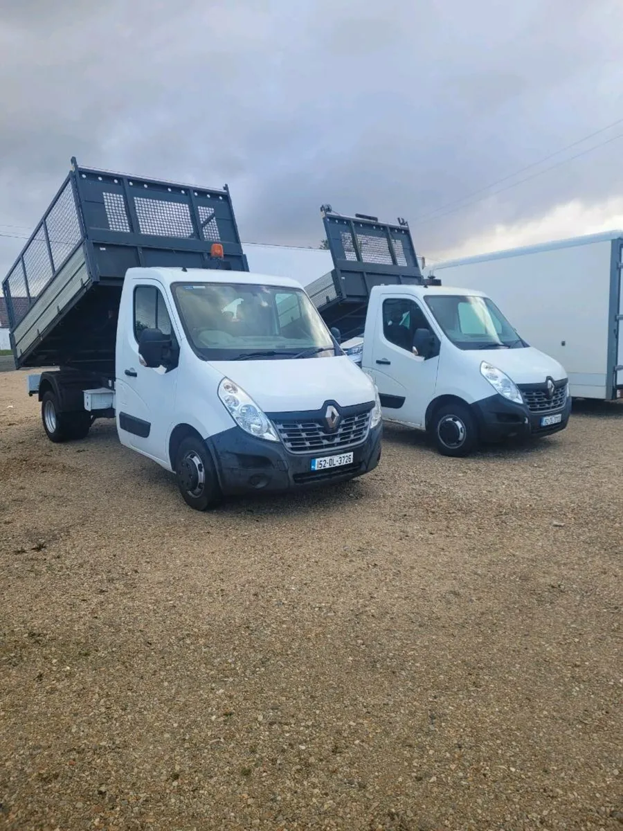 2015 renault master  tippers - Image 1