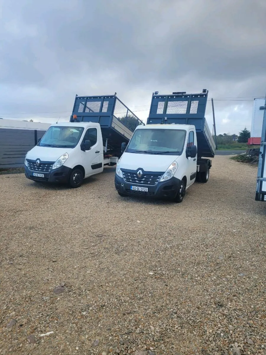 2015 renault master  tippers - Image 3
