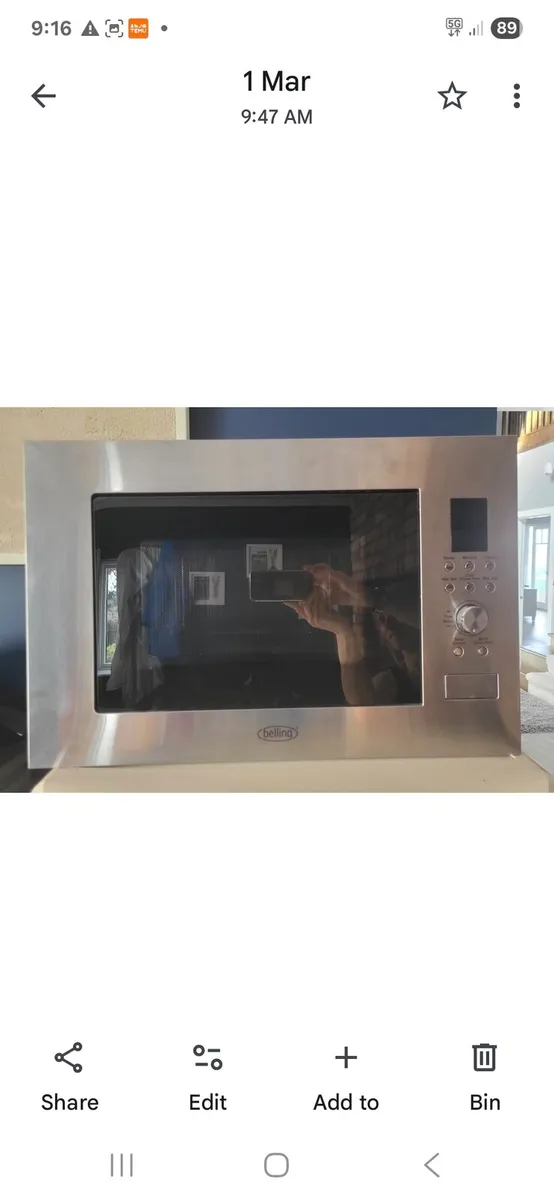 Integrated Belling Microwave - Image 2